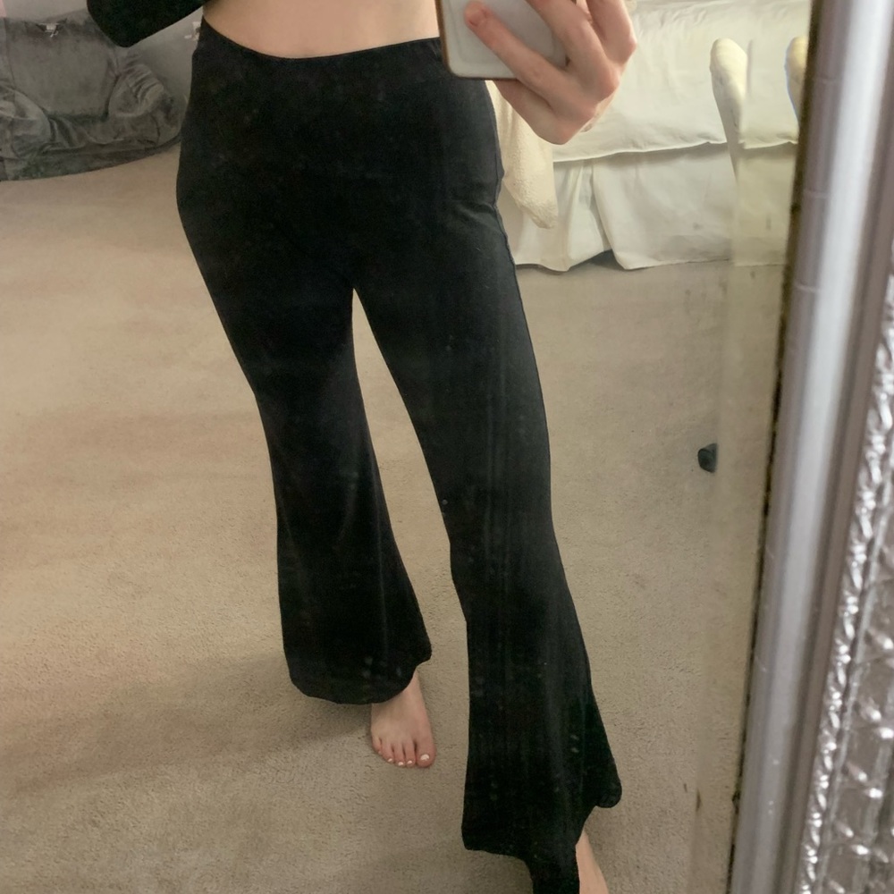 Black Flare Leggings